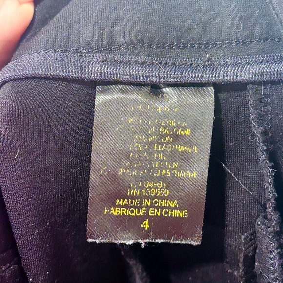 DALIA Black stretch pants - Picture 4 of 8